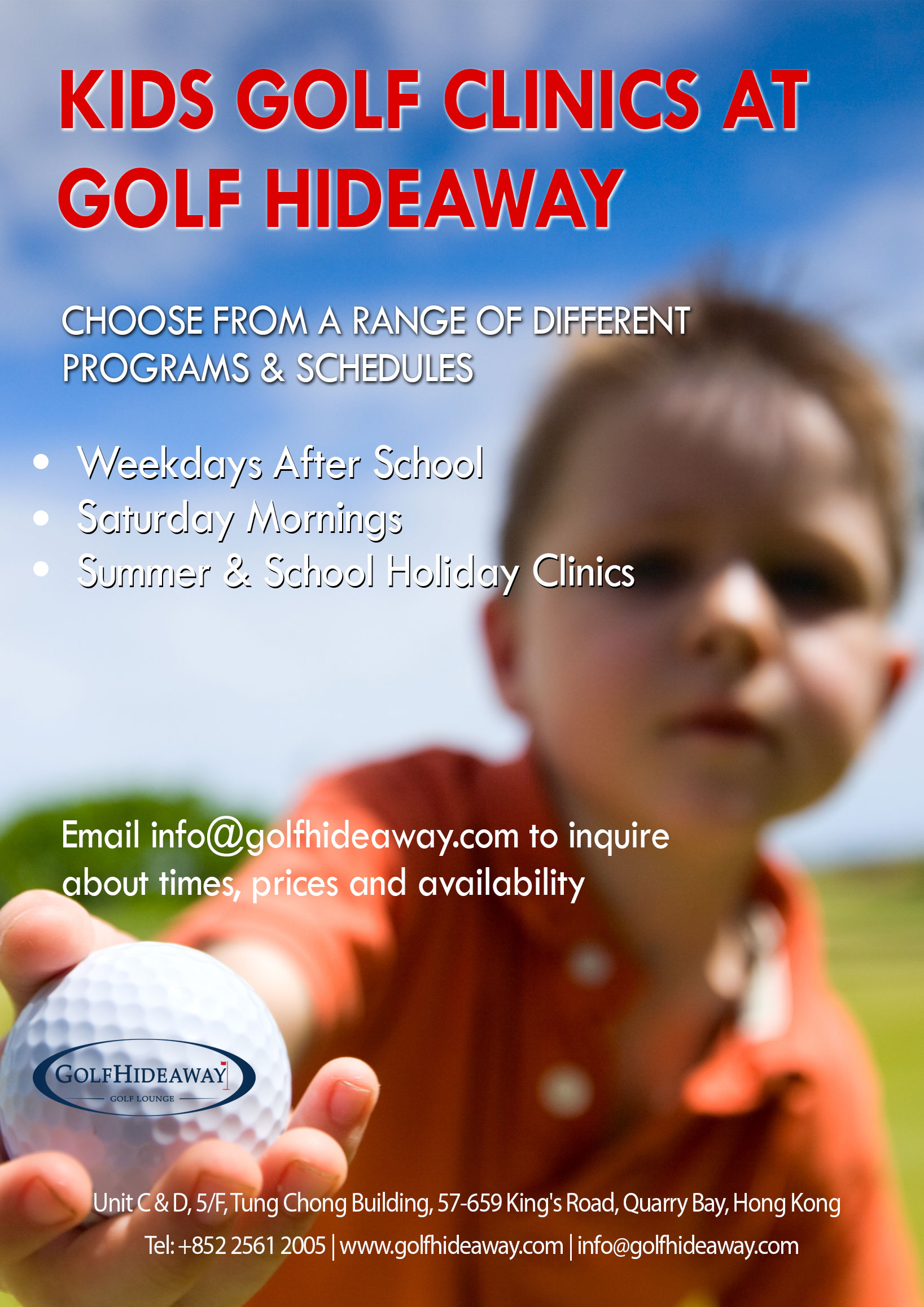 Kids Golf Clinics